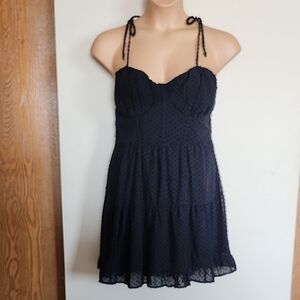 black babydoll dress